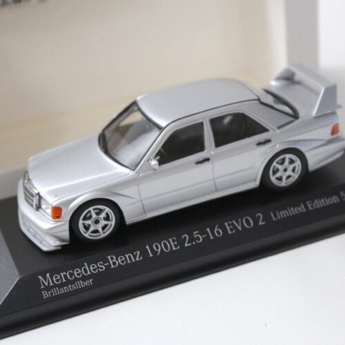 1:43 Minichamps Mercedes 190E 2.5-16 EVO 2 silver 1990