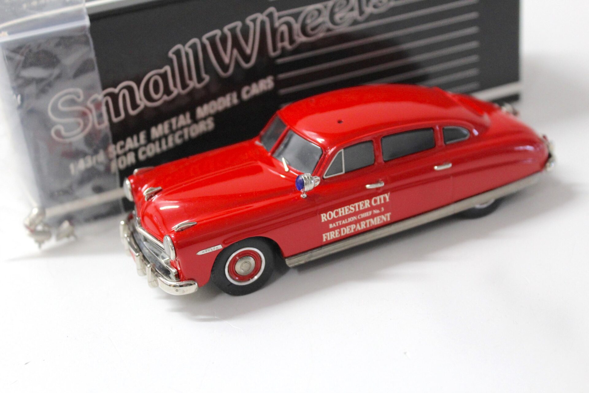 1:43 Western Models Small Wheels 1948 Hudson Commodore Fire Chief