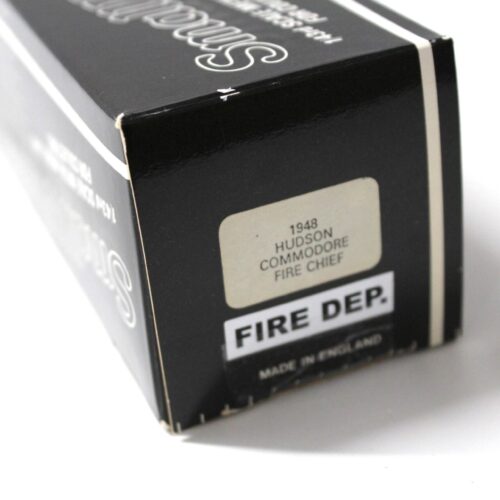 1:43 Western Models Small Wheels 1948 Hudson Commodore Fire Chief