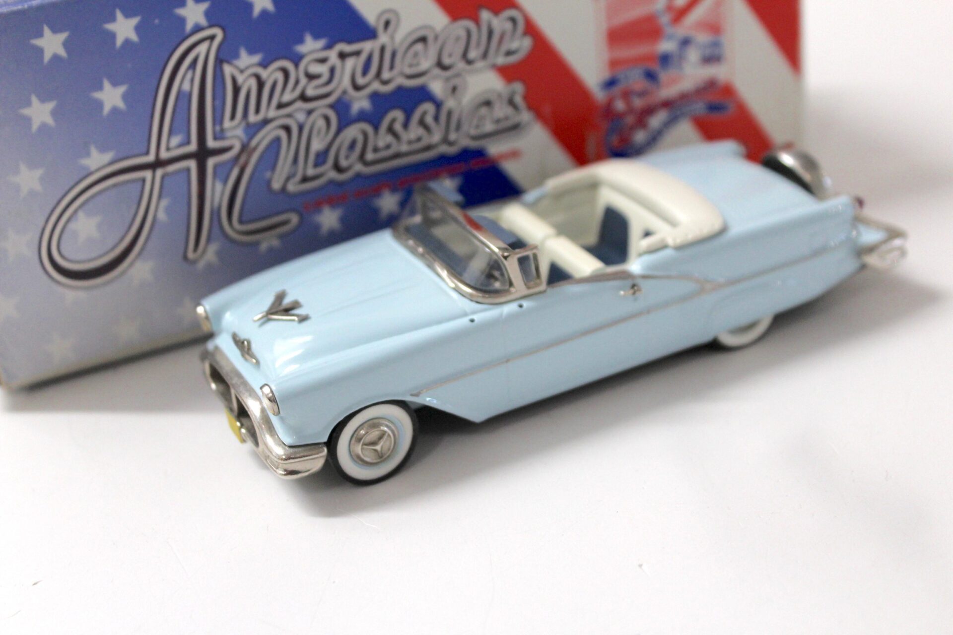 ID 53409 orig 1.jpg 1:43 American Classics 43rd Avenue Oldsmobile 1956 Super 88 Open blue