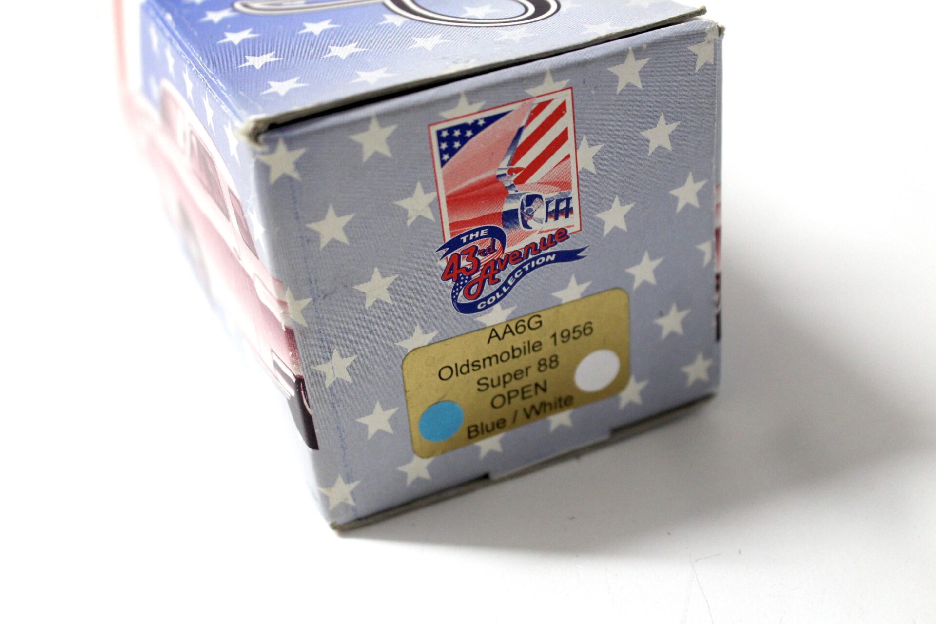 1:43 American Classics 43rd Avenue Oldsmobile 1956 Super 88 Open blue