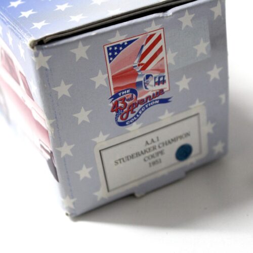 1:43 American Classics 43rd Avenue 1951 Studebaker Champion Coupe blue