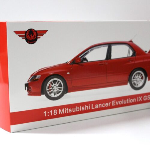 1:18 Kyosho SUPER A Mitsubishi Lancer Evolution IX GSR grey metallic