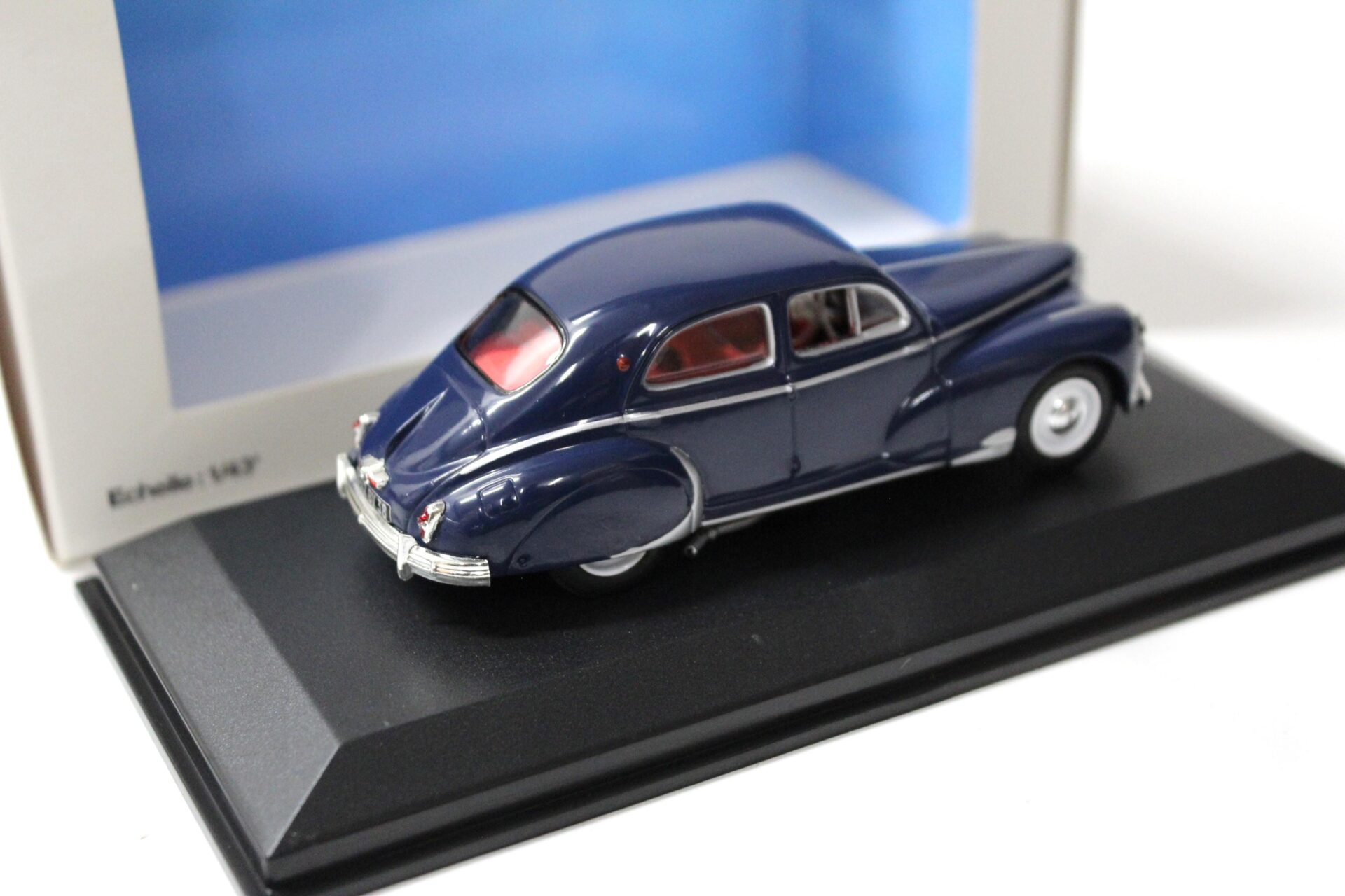 1:43 Norev Peugeot 203 DarlÂ´Mat dark blue