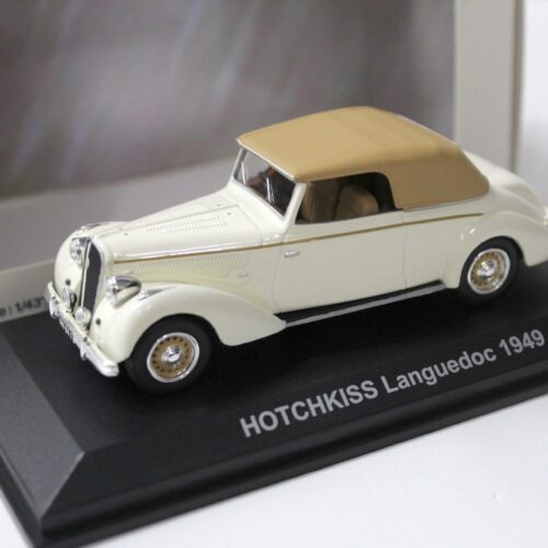 1:43 Norev Hotchkiss Languedoc 1949 Cabriolet with TOP white