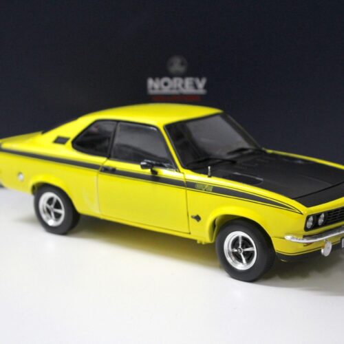 1:18 Norev Opel Manta GT/E Coupe yellow/ black 1975