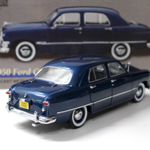 1:18 Precision Miniatures 1950 Ford Custom 4-Door Sedan blue