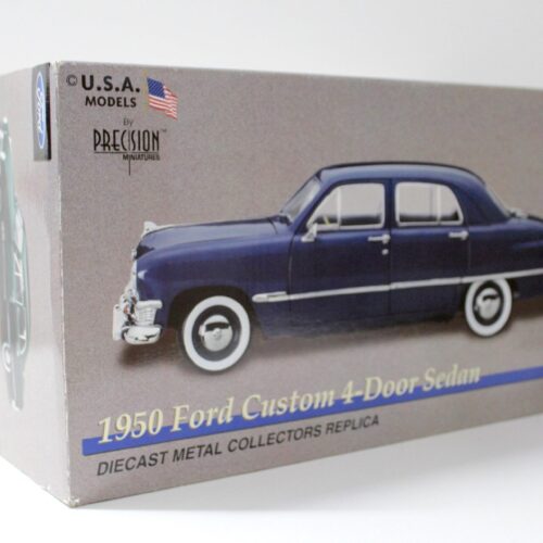 1:18 Precision Miniatures 1950 Ford Custom 4-Door Sedan blue