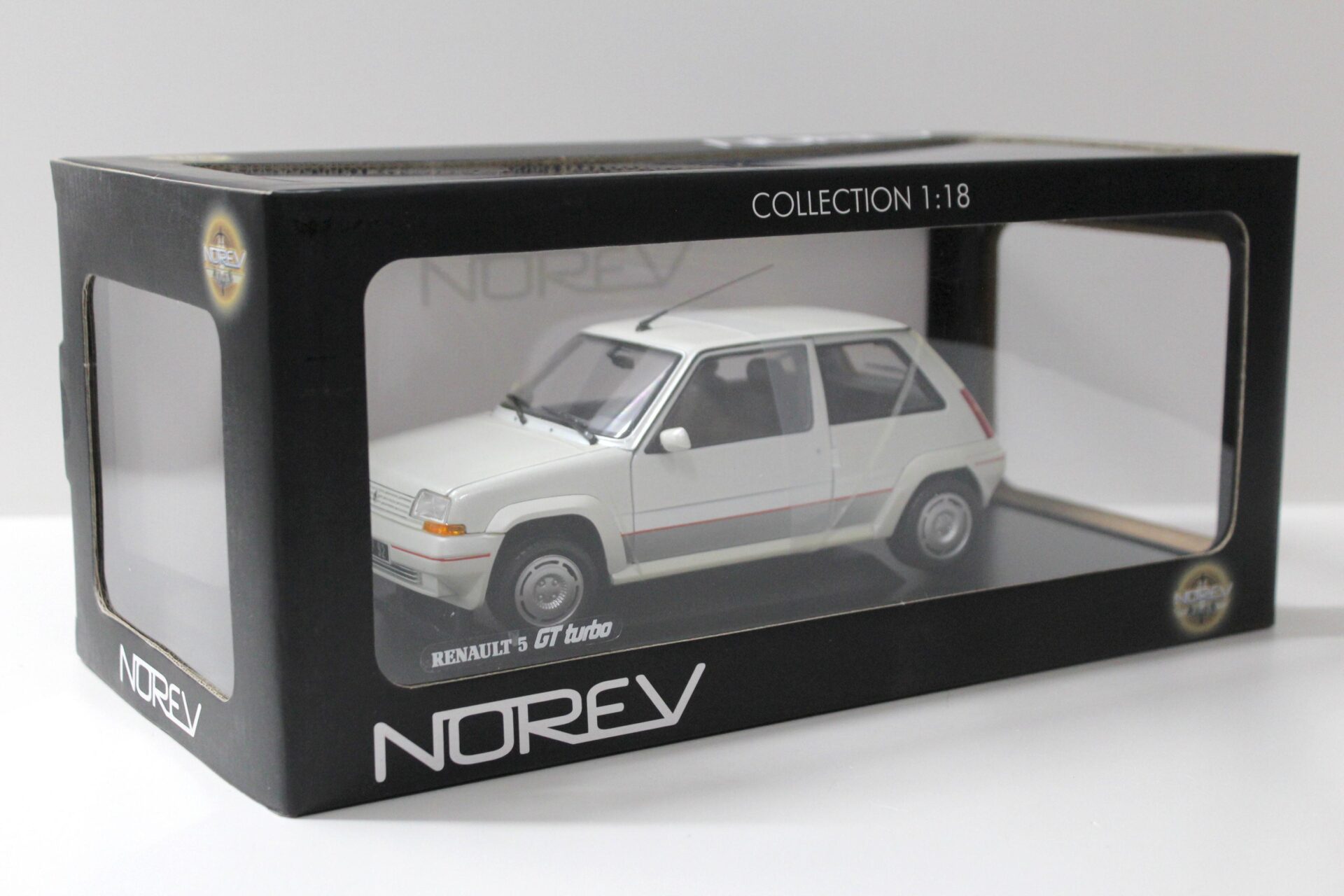 1:18 Norev Renault 5 GT Turbo white metallic