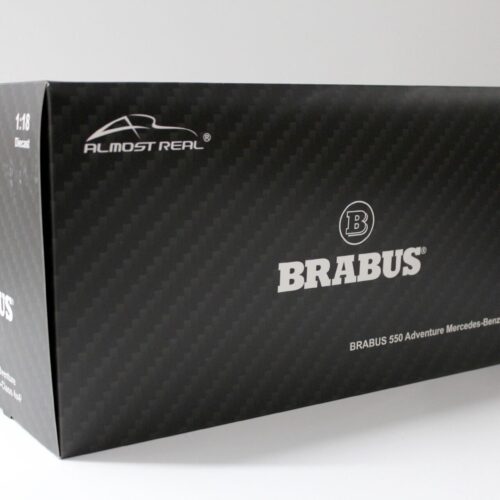 1:18 Almost Real Mercedes G500 4Ã4Â² Brabus 550 Adventure grey