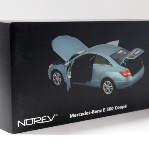 1:18 Norev Mercedes E500 E-Class Coupe Indigolith blue metallic 2009