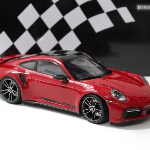 1:18 Minichamps Porsche 911 (992) Turbo S Coupe 2020 red