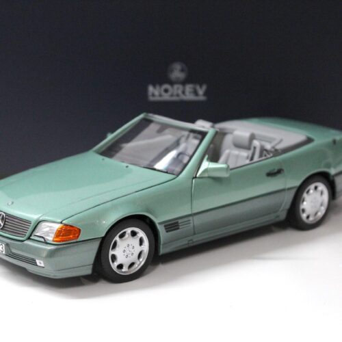 1:18 Norev Mercedes 500SL Cabriolet R129 green metallic 1989 LIMITED 200 pcs.