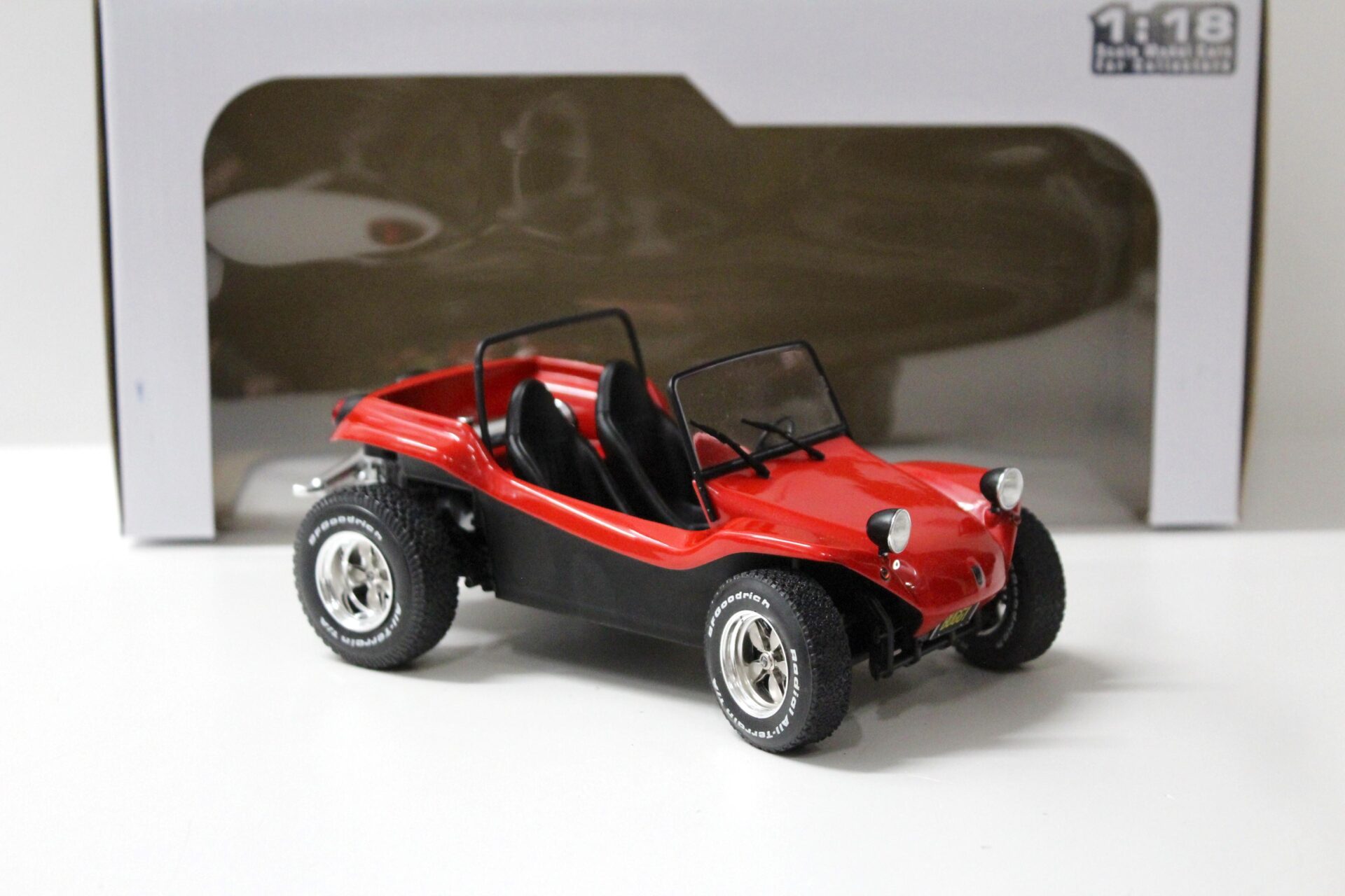 1:18 Solido VW Buggy Dune Meyers Manx Buggy 1970 red open Top