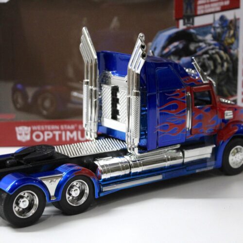1:24 Jada Toys Western Star 5700 XE Transformers T5 Optimus Prime - Image 3