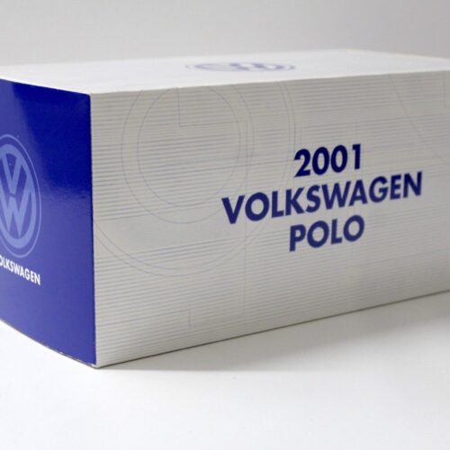 1:18 Anson VW Polo 2001 blue DEALER VERSION