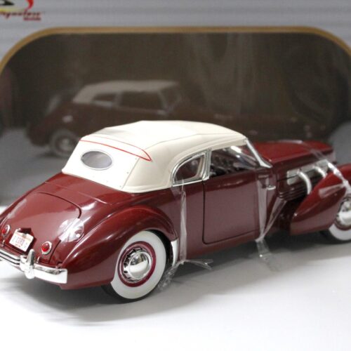1:18 Signature Models 1937 Cord 812 Supercharged red/ white Top