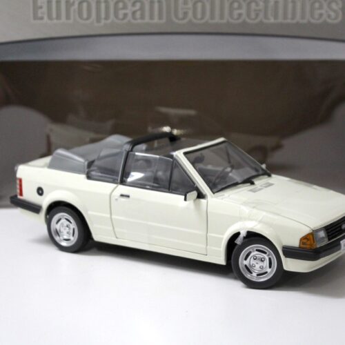1:18 Sun Star 1984 Ford Escort MK3 GL Cabriolet Diamond white