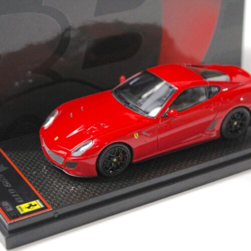 1:43 BBR Ferrari 599 GTO Rosso Corsa red / black wheel Limited 32 pcs.