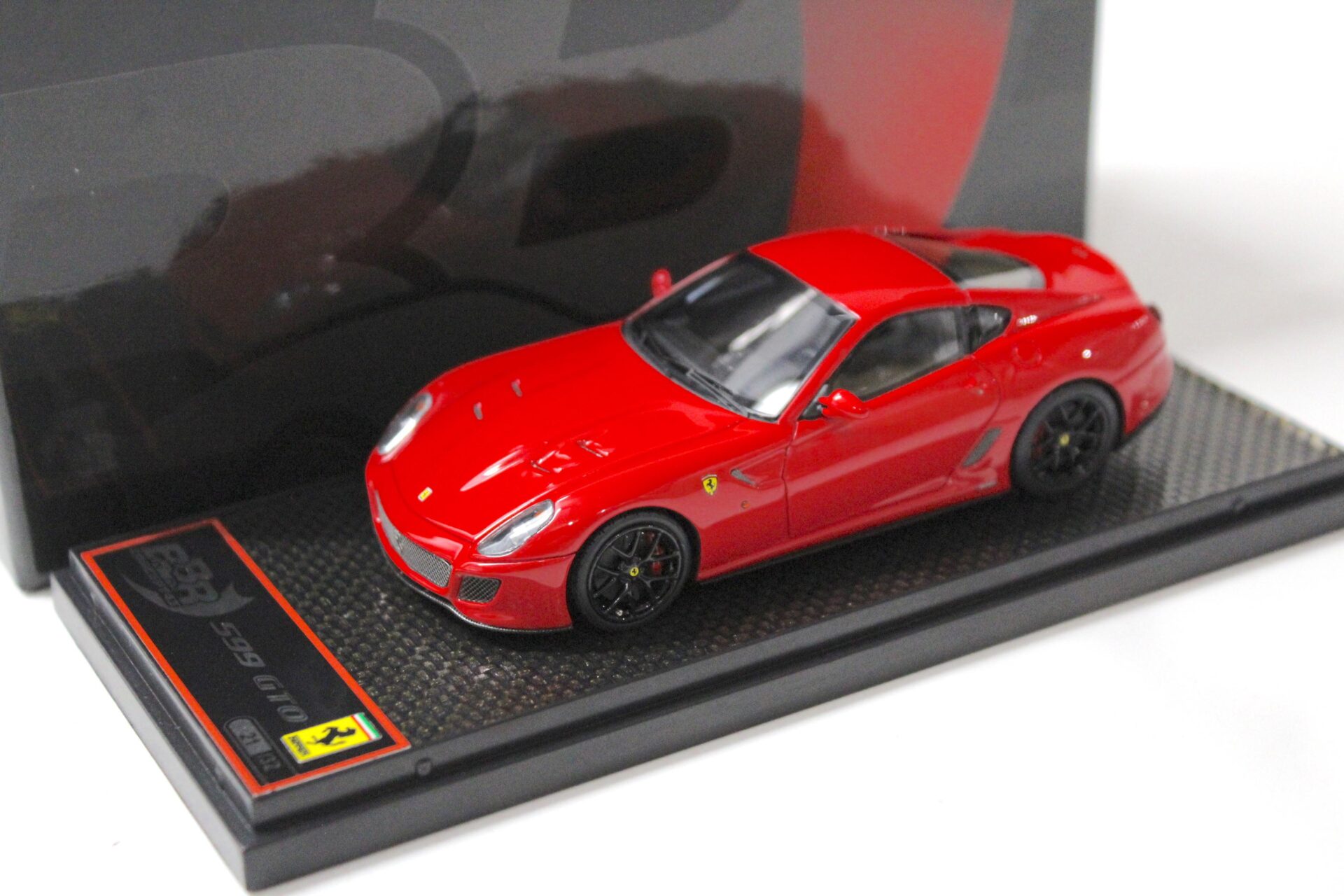 ID 54861 orig 1.jpg 1:43 BBR Ferrari 599 GTO Rosso Corsa red / black wheel Limited 32 pcs.