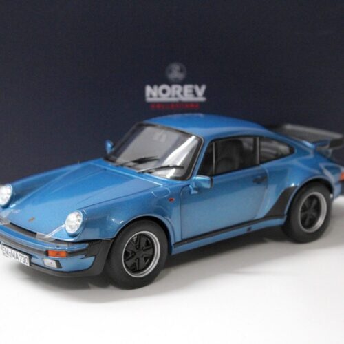 1:18 Norev Porsche 911 Turbo 3.3 Coupe 1977 enzian blue metallic