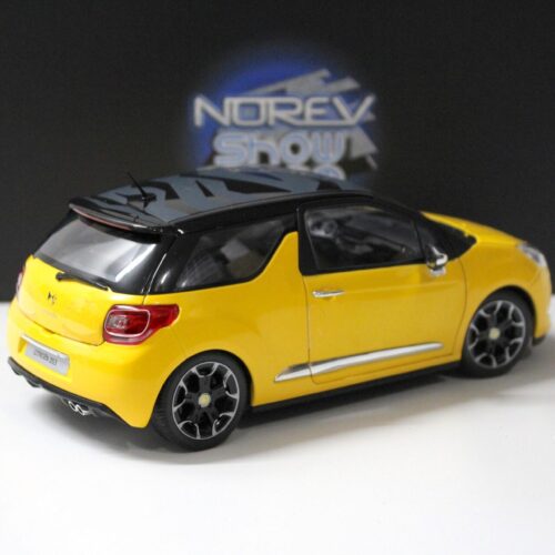 1:18 Norev Citroen DS3 yellow/ black roof 2010