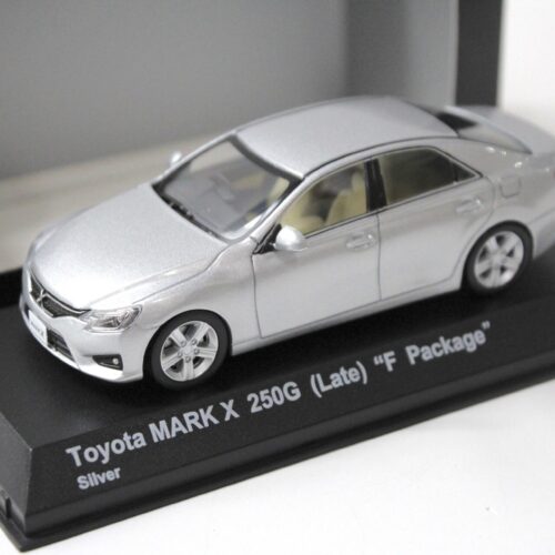 1:43 Kyosho Toyota MARK X 250G (Late) "F Package" Limousine silver