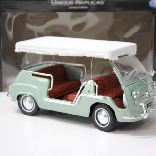 1:18 La Mini Miniera Fiat 600 D Multipla "TAXI COSTIERA AMALFITANA" green - Image 2
