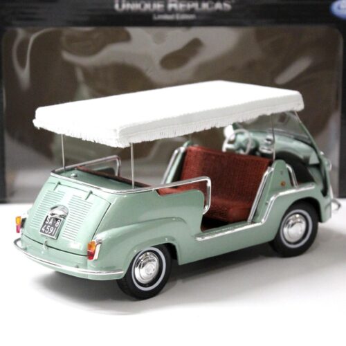 1:18 La Mini Miniera Fiat 600 D Multipla "TAXI COSTIERA AMALFITANA" green - Image 3