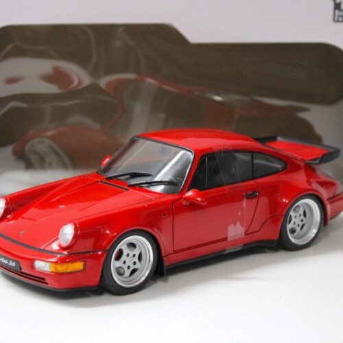 1:18 Solido Porsche 911 (964) Turbo 3.6 Coupe red 1990