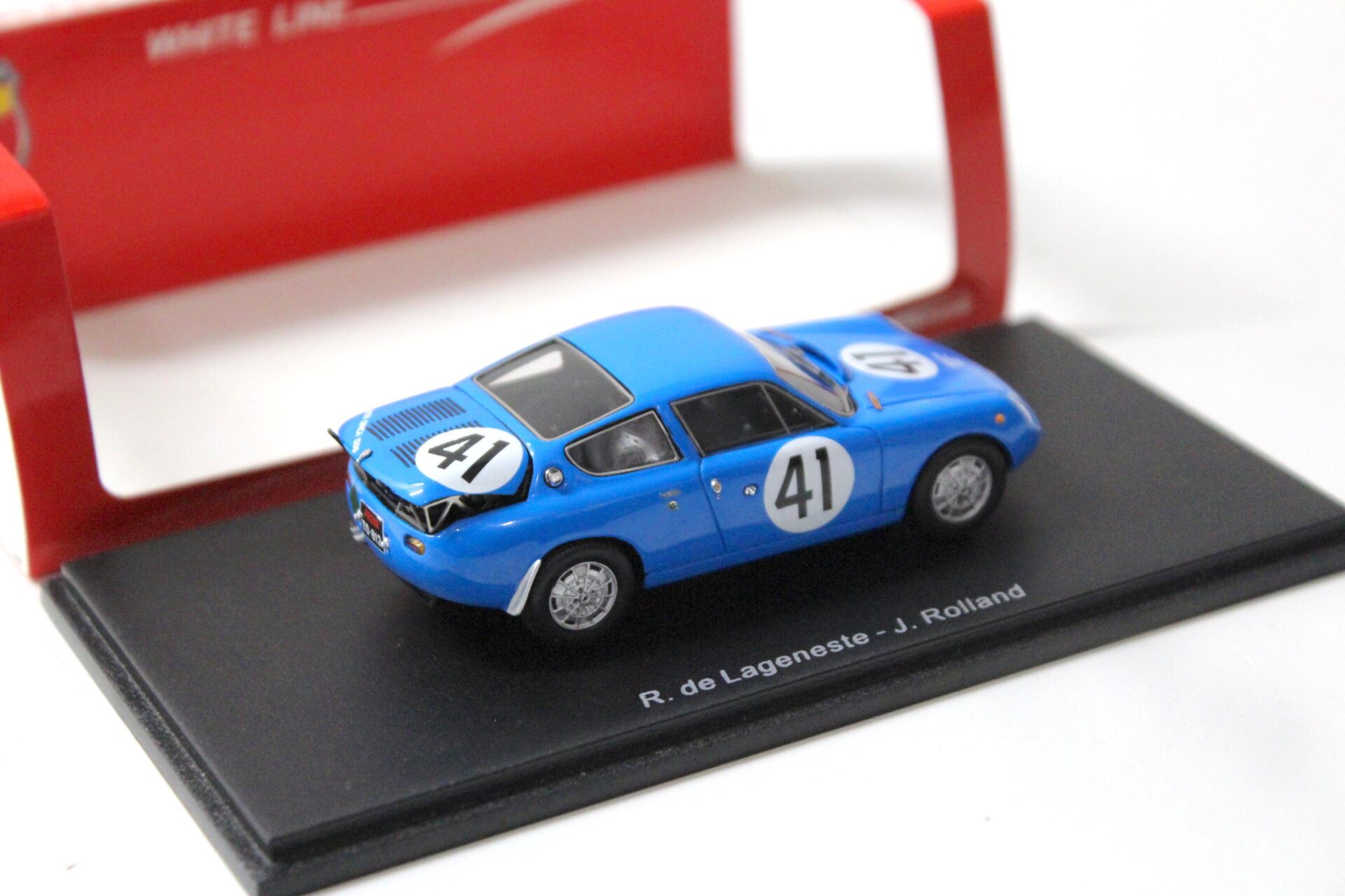 1:43 Spark Abarth Simca 1300 #41 Le Mans LM 1962 blue