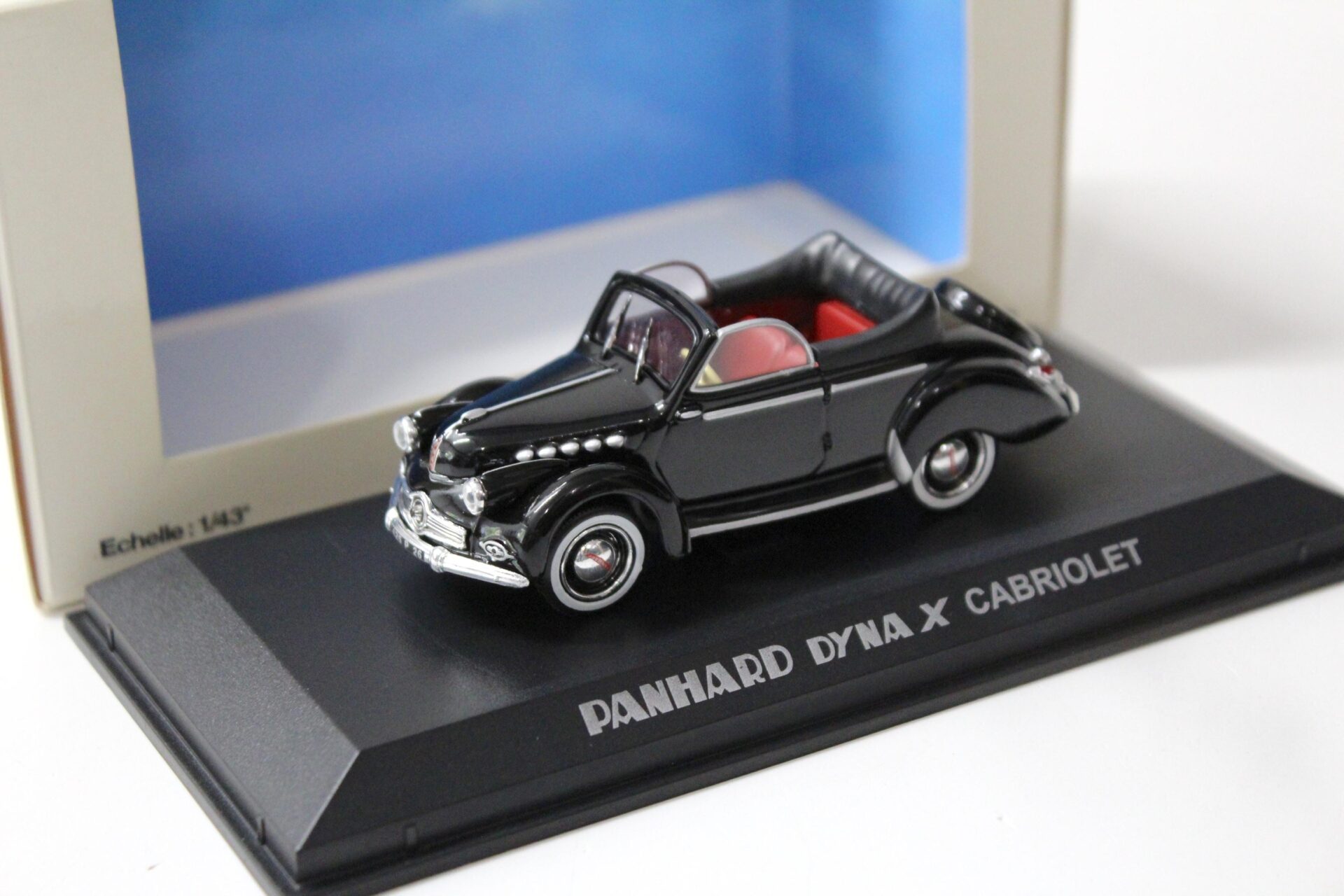 1:43 Norev Panhard Dyna X Cabriolet black