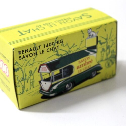 1:43 Norev CIJ Renault 1400 KG Savon Le Chat green/ yellow