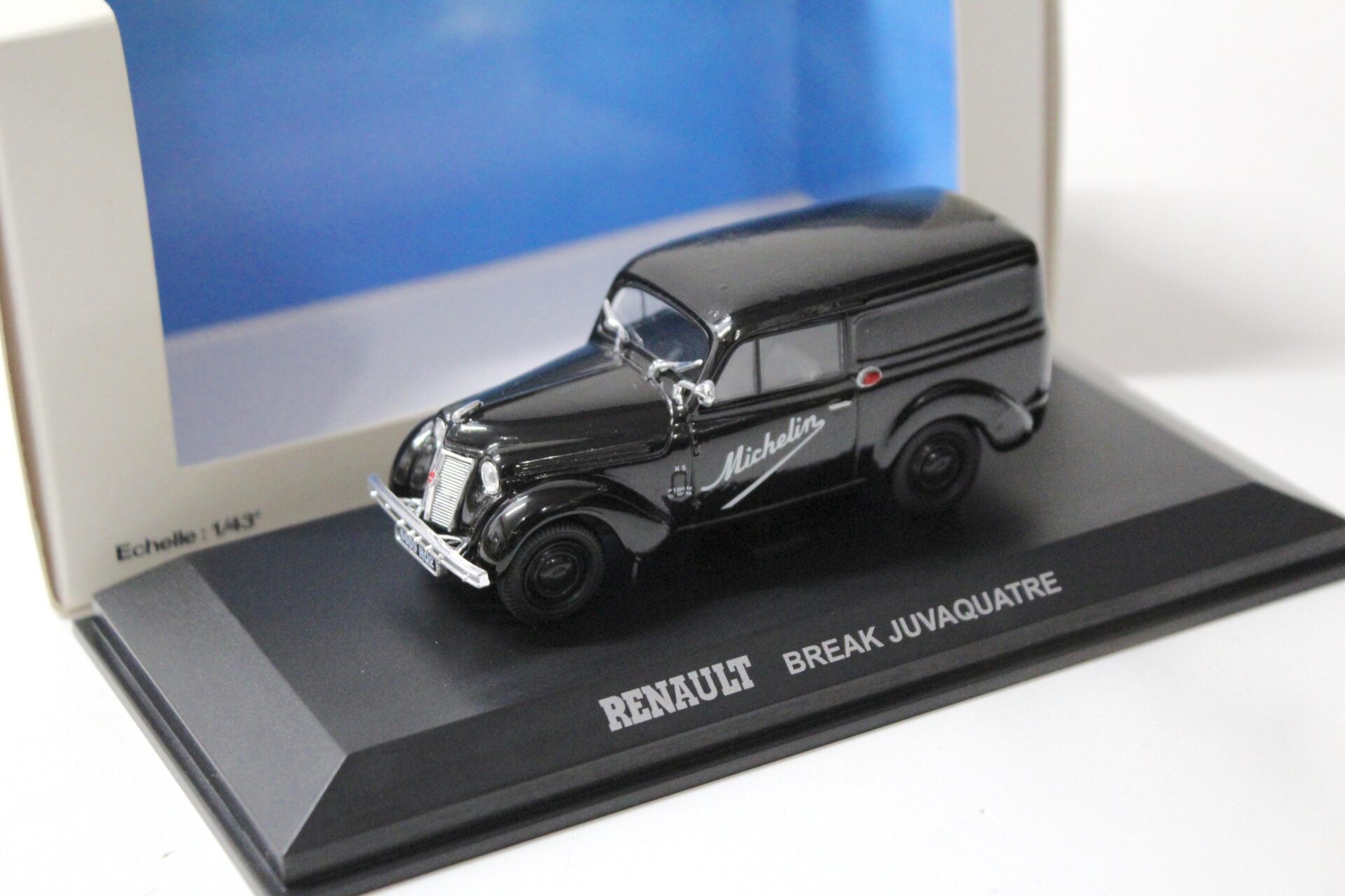 1:43 Norev Renault Break Juvaquatre Van "Michelin" black