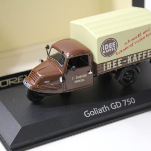 1:43 Norev Goliath GD 750 Pritsche/ Plane IDEE-KAFFEE brown