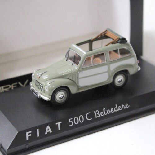 1:43 Norev Fiat 500C Belvedere green/ grey