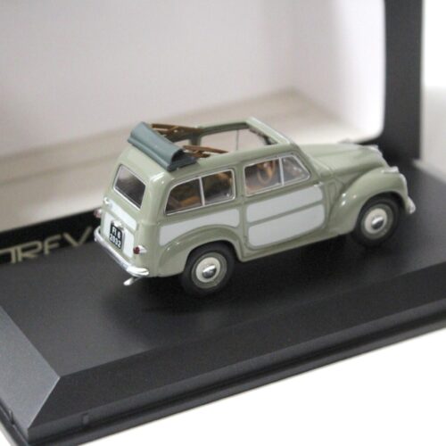 1:43 Norev Fiat 500C Belvedere green/ gray - Image 2