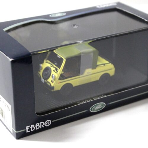 1:43 Ebbro Vamos Honda 4 yellow/ green Top 1970 - Image 3