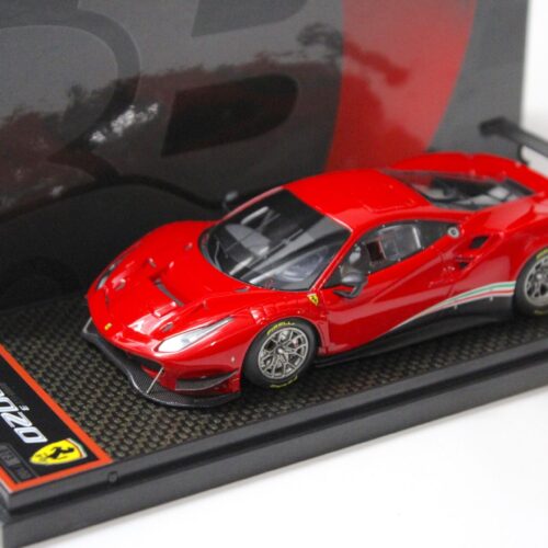 1:43 BBR Ferrari 488 GT3 EVO 2020 Rosso Corsa red 322 - Limited 100 pcs.