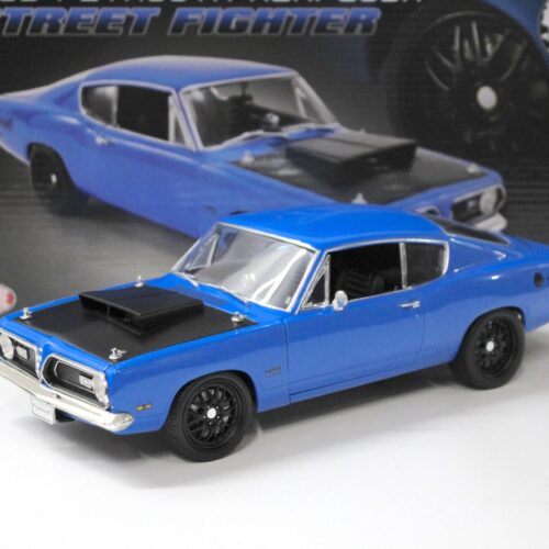 1:18 ACME Plymouth Hemi Cuda Street Fighter 1969 corparate blue/ black