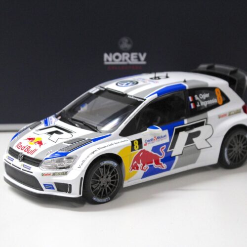 1:18 Norev VW Polo R WRC Winner Rallye France 2013 Ogier/ Ingrassia #8 Red Bull