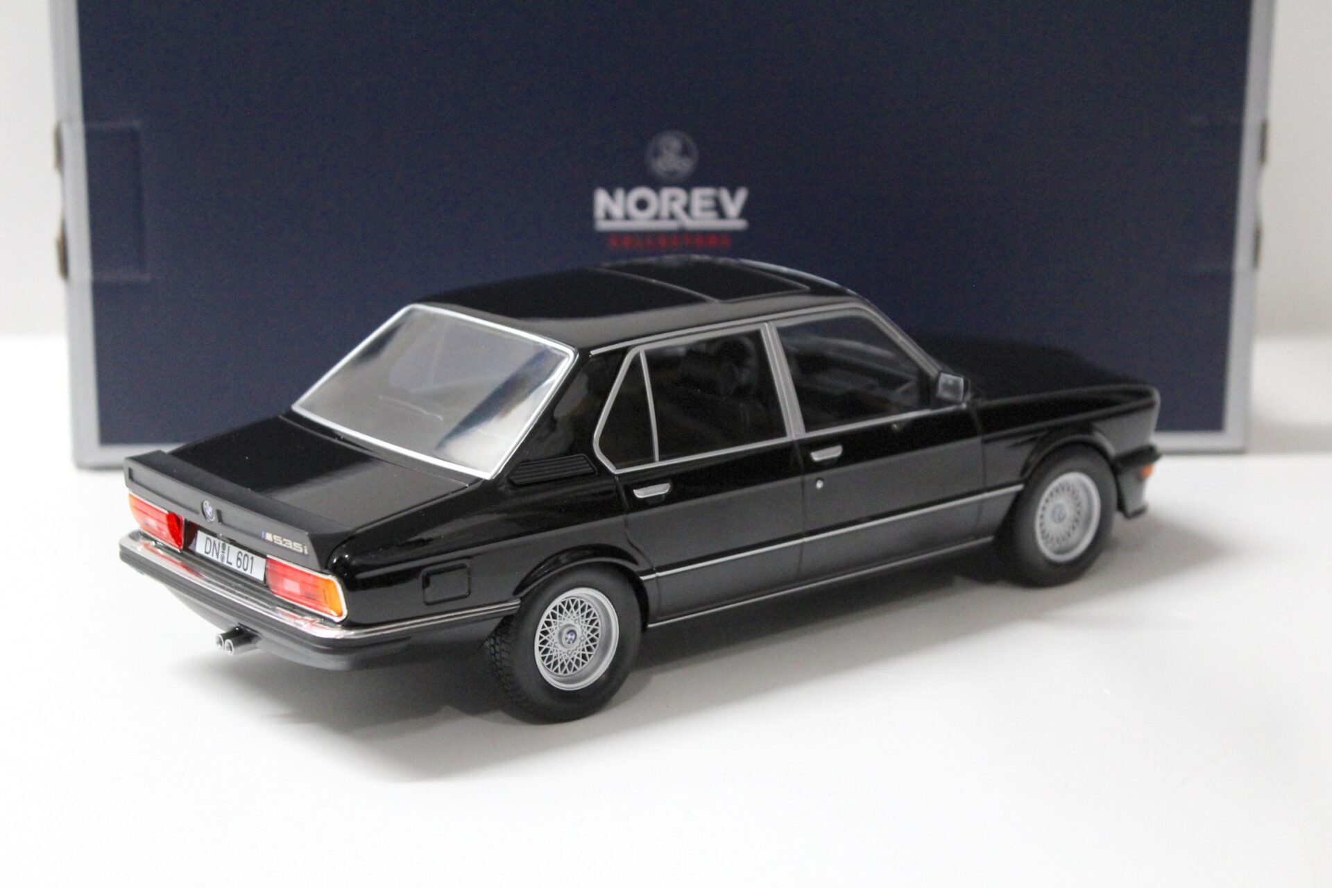 1:18 Norev BMW M 535i E12 Sedan 1980 black