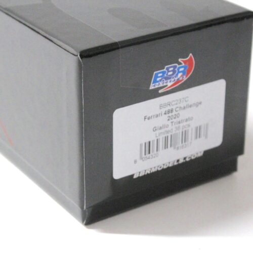 1:43 BBR Ferrari 488 Challenge EVO 2020 Giallo Tristrato Limited 36 pcs. - Image 3