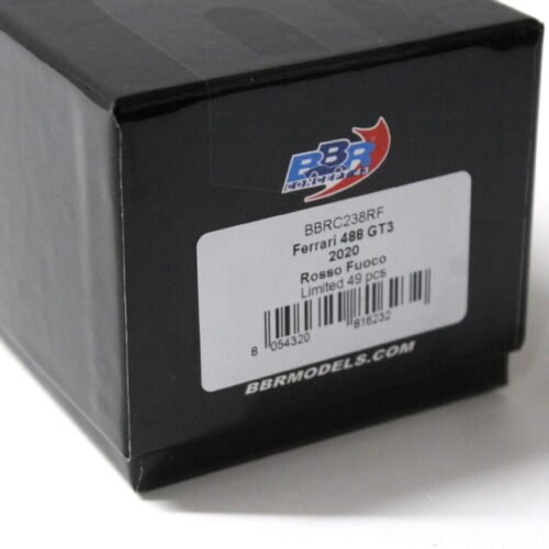1:43 BBR Ferrari 488 GT3 - 2020 Rosso Fuoco red - Limited 49 pcs.