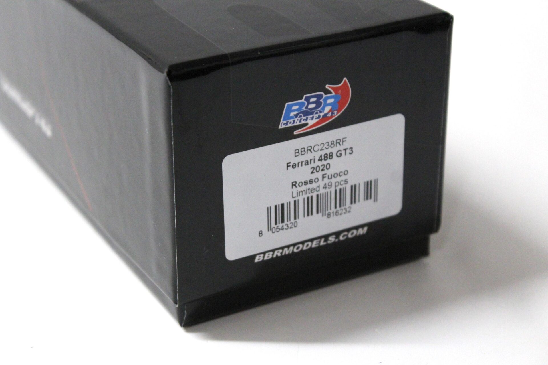 1:43 BBR Ferrari 488 GT3 - 2020 Rosso Fuoco red - Limited 49 pcs.