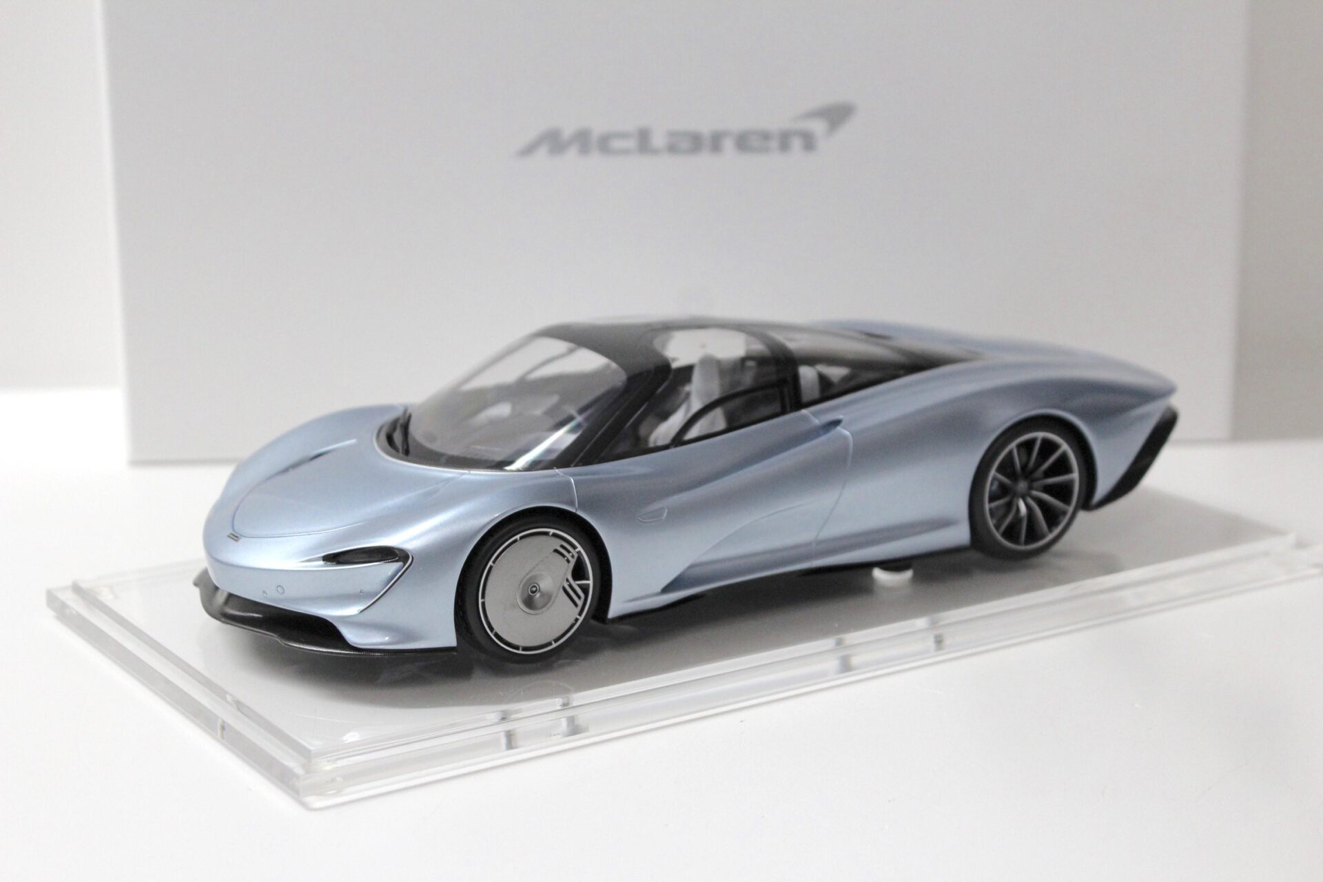 1:18 True Scale TSM McLaren Speedtail 2019 Liquid crystal DEALER VERSION