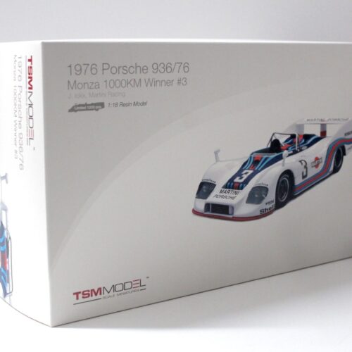1:18 True Scale TSM 1976 Porsche 936/76 Monza 1000km Winner #3 Ickx Martini Racing