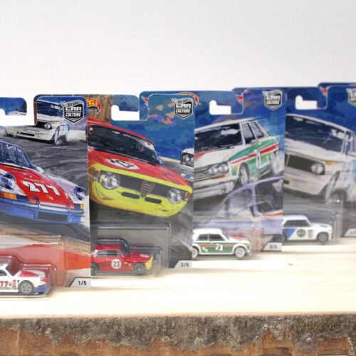 1:64 Hot Wheels Door Slammers 2020 Car Culture Premium Pack 5 pcs. Alfa, Porsche, BMW