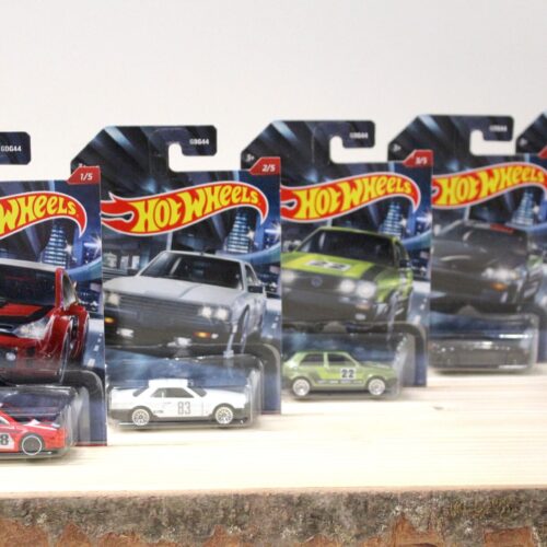 1:64 Hot Wheels Automotive Themed Set 5 pcs. VW, Ford, Nissan, Honda, Toyota