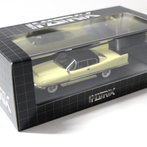 1:43 Matrix Chrysler Dual 400 Exner Ghia Concept 1958 yellow/ black roof